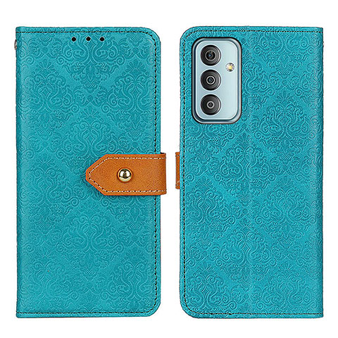 Funda de Cuero Cartera con Soporte Carcasa KZ05 para Samsung Galaxy F23 5G Verde