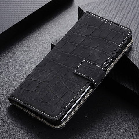 Funda de Cuero Cartera con Soporte Carcasa KZ7 para Huawei Honor X7a Negro