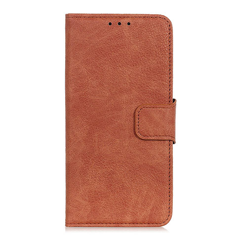 Funda de Cuero Cartera con Soporte Carcasa L01 para HTC Desire 19 Plus Marron