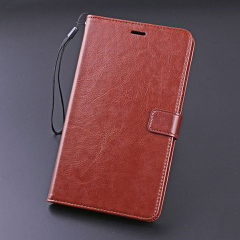 Funda de Cuero Cartera con Soporte Carcasa L01 para Huawei MediaPad X2 Marron