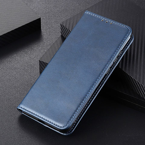 Funda de Cuero Cartera con Soporte Carcasa L01 para Huawei P Smart (2020) Azul