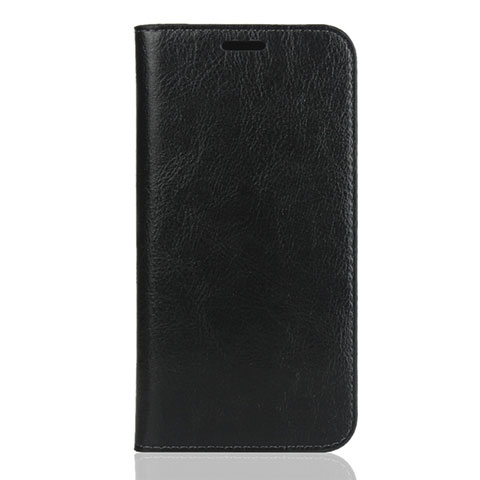 Funda de Cuero Cartera con Soporte Carcasa L01 para Huawei Y5 (2019) Negro