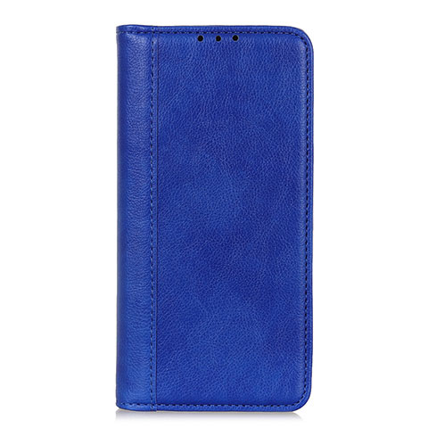 Funda de Cuero Cartera con Soporte Carcasa L01 para Motorola Moto G9 Plus Azul