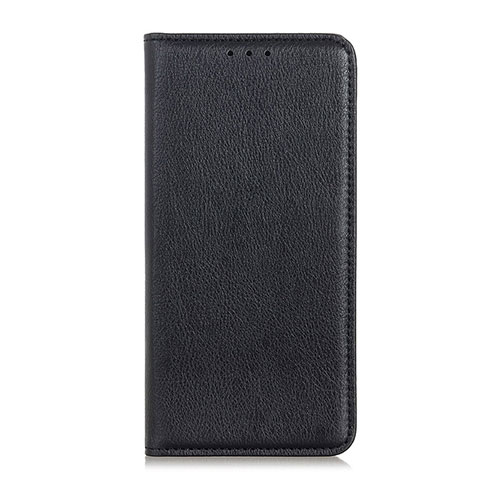 Funda de Cuero Cartera con Soporte Carcasa L01 para Oppo Reno4 4G Negro