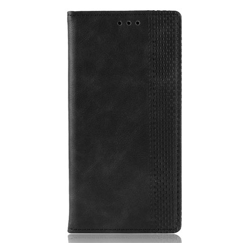 Funda de Cuero Cartera con Soporte Carcasa L01 para Samsung Galaxy A21s Negro