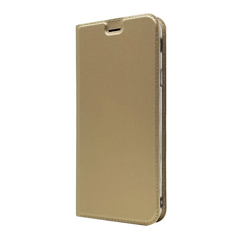 Funda de Cuero Cartera con Soporte Carcasa L01 para Sony Xperia 10 Plus Oro