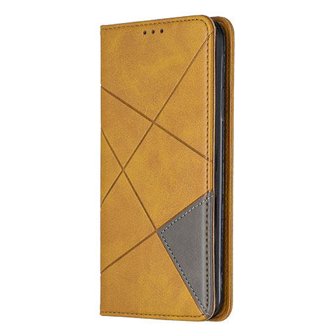 Funda de Cuero Cartera con Soporte Carcasa L01 para Sony Xperia L4 Amarillo