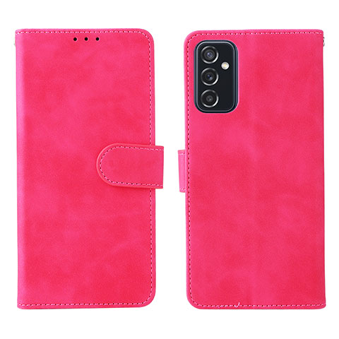 Funda de Cuero Cartera con Soporte Carcasa L01Z para Samsung Galaxy M52 5G Rosa Roja