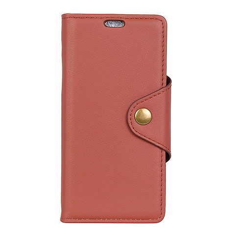 Funda de Cuero Cartera con Soporte Carcasa L02 para Asus Zenfone 5 ZS620KL Marron