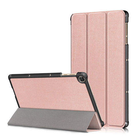 Funda de Cuero Cartera con Soporte Carcasa L02 para Huawei MatePad T 10s 10.1 Oro Rosa