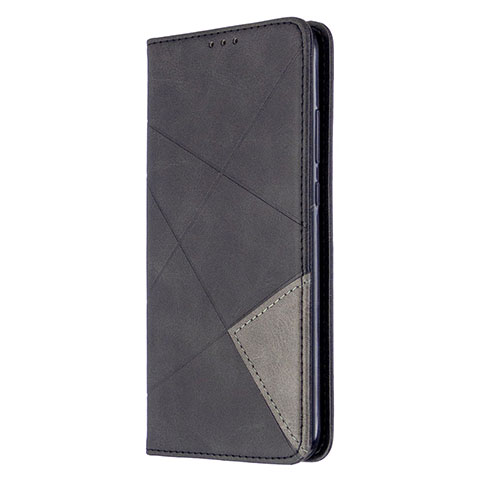 Funda de Cuero Cartera con Soporte Carcasa L02 para Huawei P40 Lite E Negro