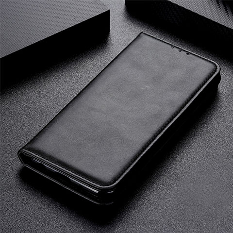 Funda de Cuero Cartera con Soporte Carcasa L02 para LG K51 Negro