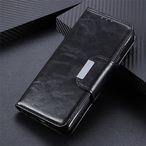 Funda de Cuero Cartera con Soporte Carcasa L02 para LG K52 Negro