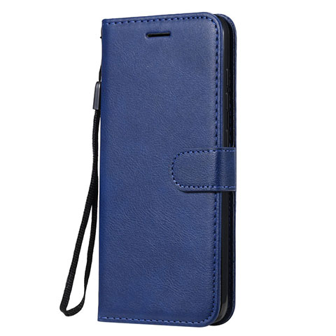 Funda de Cuero Cartera con Soporte Carcasa L02 para Nokia 7.2 Azul