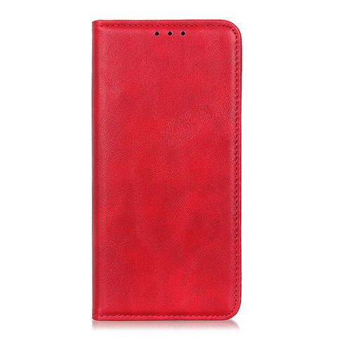 Funda de Cuero Cartera con Soporte Carcasa L02 para Samsung Galaxy A01 Core Rojo