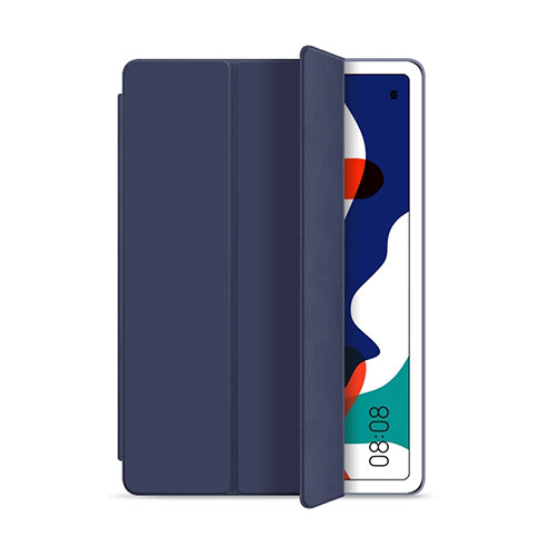 Funda de Cuero Cartera con Soporte Carcasa L03 para Huawei MatePad 5G 10.4 Azul