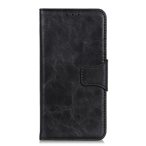 Funda de Cuero Cartera con Soporte Carcasa L03 para Motorola Moto G8 Power Negro