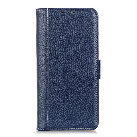 Funda de Cuero Cartera con Soporte Carcasa L03 para Nokia C1 Azul