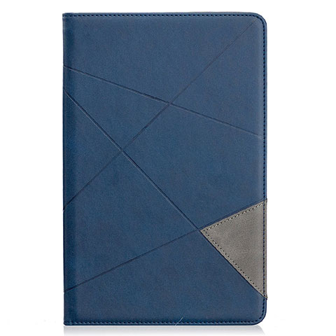 Funda de Cuero Cartera con Soporte Carcasa L03 para Samsung Galaxy Tab S6 Lite 4G 10.4 SM-P615 Azul