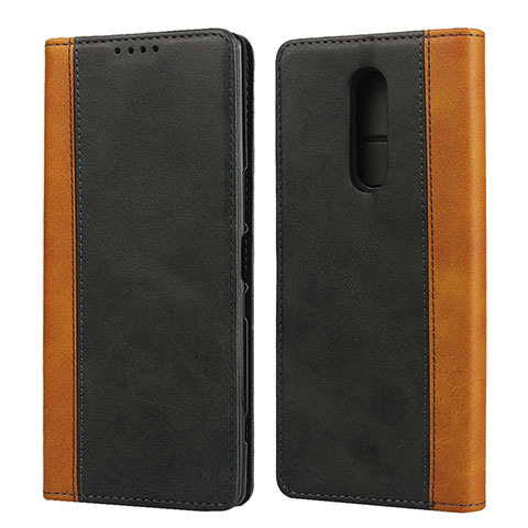 Funda de Cuero Cartera con Soporte Carcasa L03 para Sony Xperia XZ4 Negro