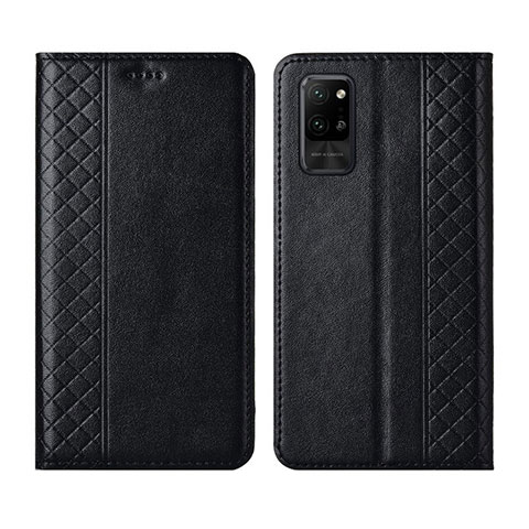 Funda de Cuero Cartera con Soporte Carcasa L04 para Huawei Honor Play4 Pro 5G Negro