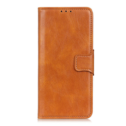 Funda de Cuero Cartera con Soporte Carcasa L04 para Motorola Moto G Power Naranja