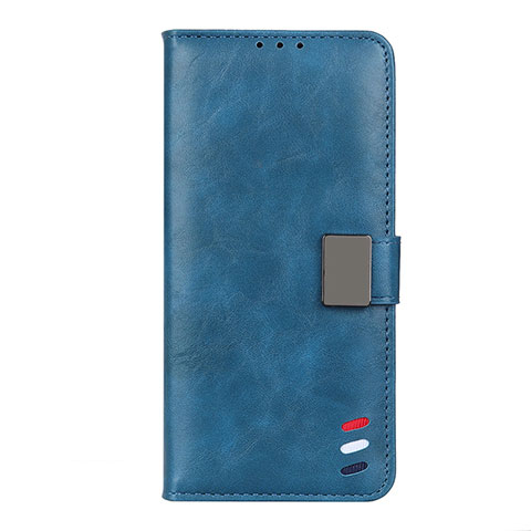 Funda de Cuero Cartera con Soporte Carcasa L04 para Motorola Moto G9 Plus Azul