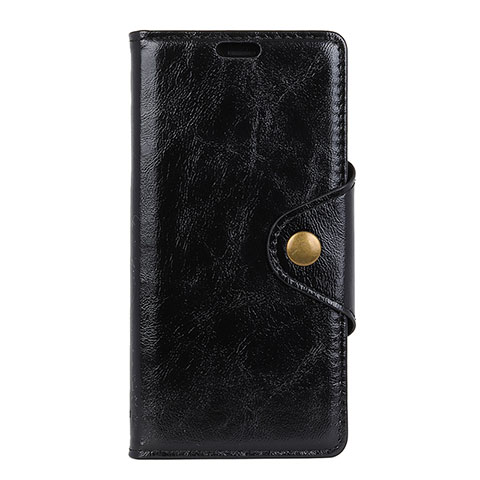 Funda de Cuero Cartera con Soporte Carcasa L05 para Asus Zenfone Max Pro M2 ZB631KL Negro