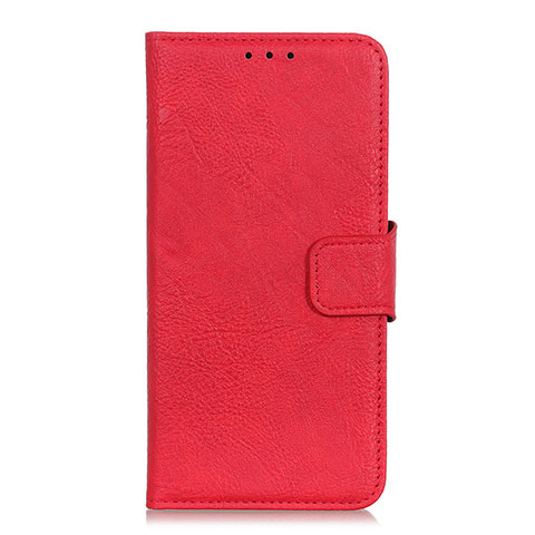 Funda de Cuero Cartera con Soporte Carcasa L05 para Google Pixel 4 Rojo