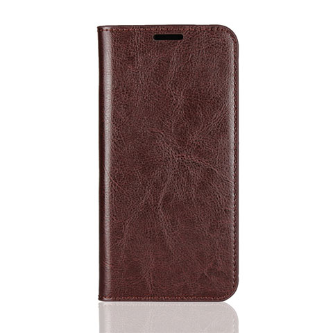 Funda de Cuero Cartera con Soporte Carcasa L05 para Huawei Mate 20 Lite Marron