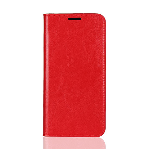 Funda de Cuero Cartera con Soporte Carcasa L05 para Huawei Mate 20 Lite Rojo
