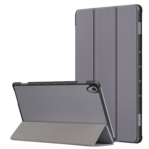 Funda de Cuero Cartera con Soporte Carcasa L05 para Huawei MatePad 10.8 Gris