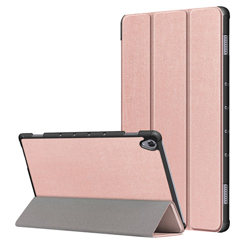 Funda de Cuero Cartera con Soporte Carcasa L05 para Huawei MatePad 10.8 Oro Rosa