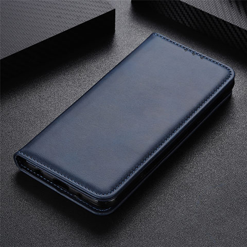 Funda de Cuero Cartera con Soporte Carcasa L05 para LG Stylo 6 Azul