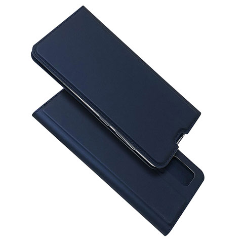 Funda de Cuero Cartera con Soporte Carcasa L05 para Samsung Galaxy A51 4G Azul