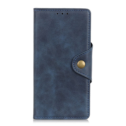 Funda de Cuero Cartera con Soporte Carcasa L05 para Vivo V20 SE Azul