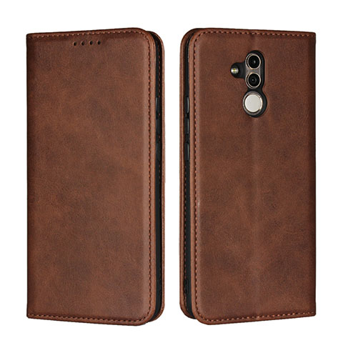 Funda de Cuero Cartera con Soporte Carcasa L06 para Huawei Mate 20 Lite Marron