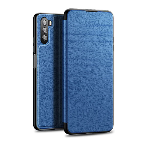 Funda de Cuero Cartera con Soporte Carcasa L06 para Huawei Mate 40 Lite 5G Azul