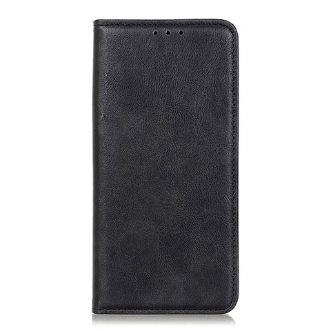 Funda de Cuero Cartera con Soporte Carcasa L06 para Realme C17 Negro