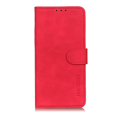 Funda de Cuero Cartera con Soporte Carcasa L06 para Xiaomi Poco X3 NFC Rojo