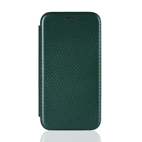 Funda de Cuero Cartera con Soporte Carcasa L06Z para Samsung Galaxy A11 Verde