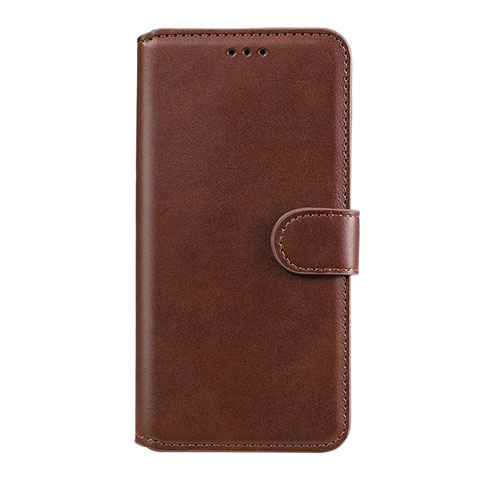 Funda de Cuero Cartera con Soporte Carcasa L07 para Huawei Honor 9A Marron