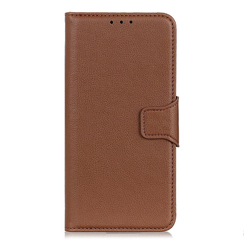 Funda de Cuero Cartera con Soporte Carcasa L07 para Huawei Y8s Marron