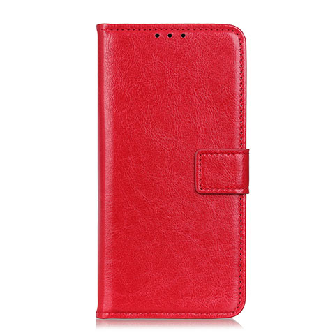 Funda de Cuero Cartera con Soporte Carcasa L07 para Realme X7 Pro 5G Rojo