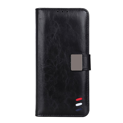 Funda de Cuero Cartera con Soporte Carcasa L08 para Motorola Moto G9 Power Negro