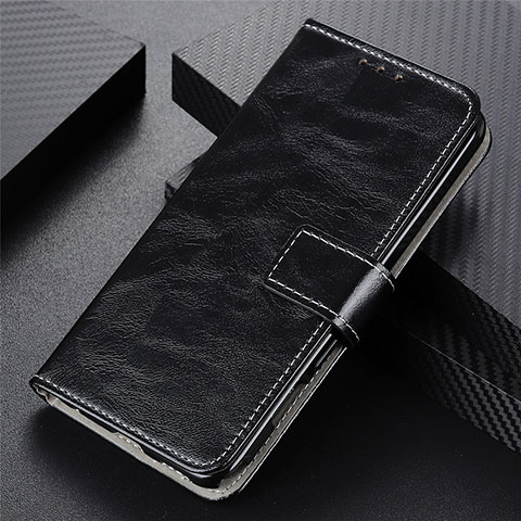 Funda de Cuero Cartera con Soporte Carcasa L08 para Oppo A33 Negro