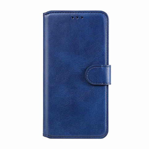 Funda de Cuero Cartera con Soporte Carcasa L08 para Xiaomi Redmi Note 9 Pro Azul