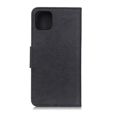 Funda de Cuero Cartera con Soporte Carcasa L09 para Huawei Honor 30S Negro