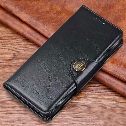 Funda de Cuero Cartera con Soporte Carcasa L09 para Huawei P40 Lite E Negro