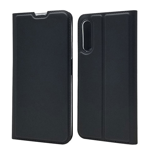 Funda de Cuero Cartera con Soporte Carcasa L11 para Huawei Y9s Negro